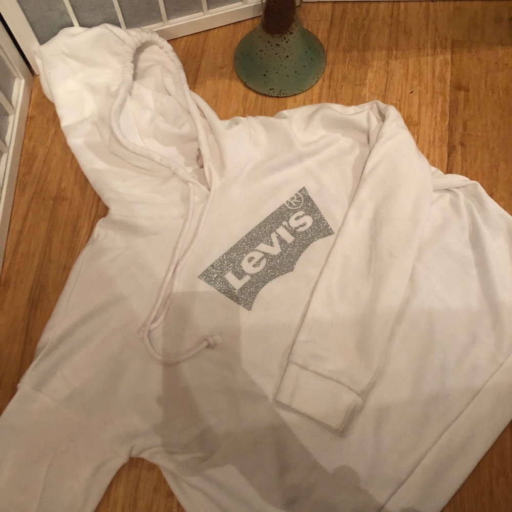 Levi’s sparkle hoodie NWOT - Picture 2 of 2